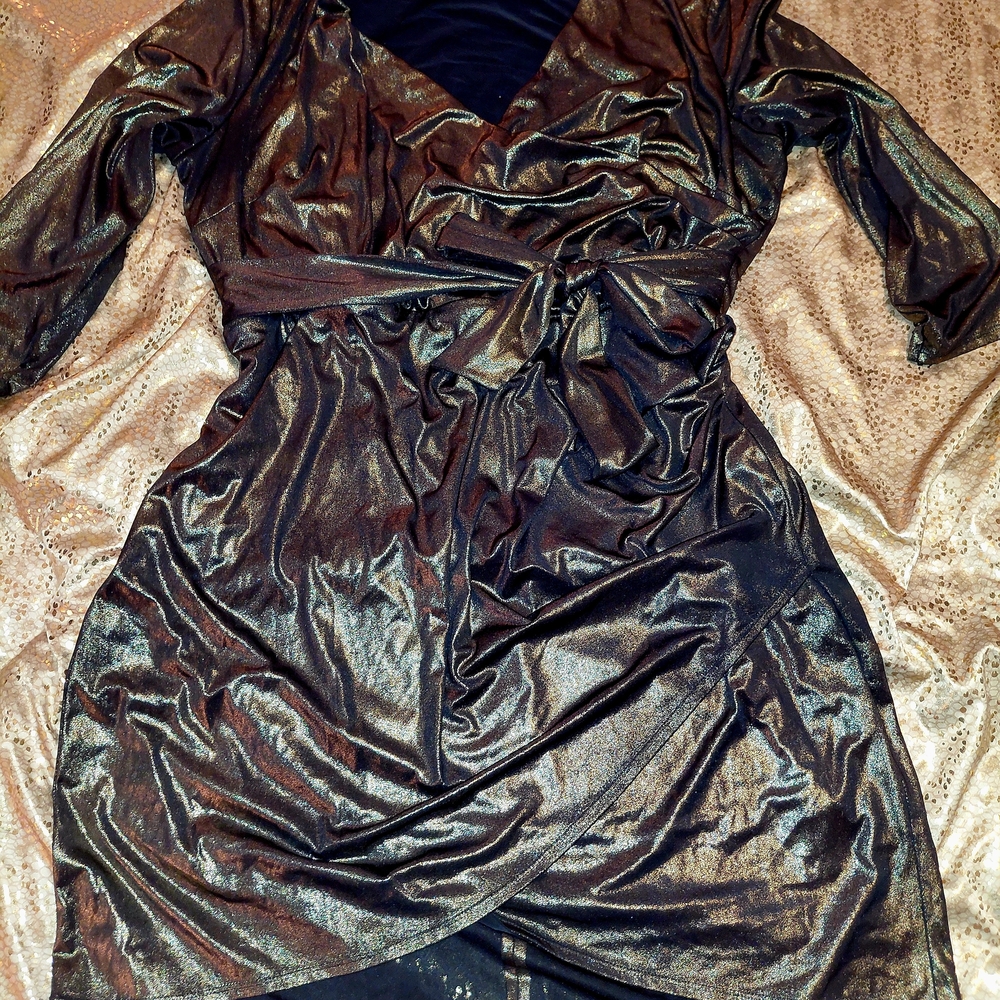 Glamorous Metallic Dress